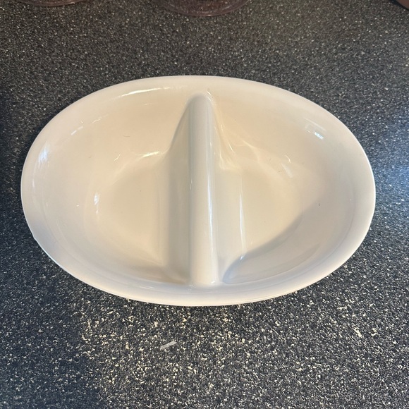 Two Pfaltzgraff divided serving dish - Picture 5 of 5